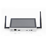 CubieAIO-A20 is a touch-enabled mini PC, with 3G support, a large number of USB ports, Gigabit LAN..