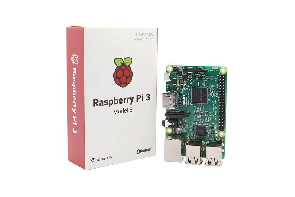 Raspberry Pi 3 Model B retail box