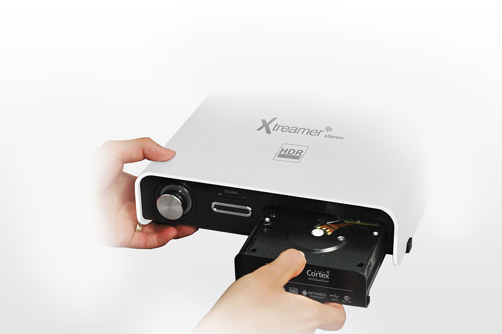 Xtreamer eXpress HDD bay