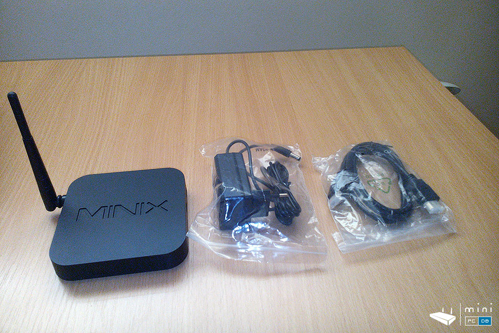 What's inside the box: Minix Z64 Windows